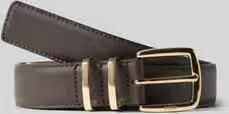 Boss Riem van echt rundleer model 'Plum-ML_Sz30'