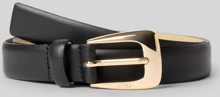 Boss Riem van echt rundleer model 'Zelde'