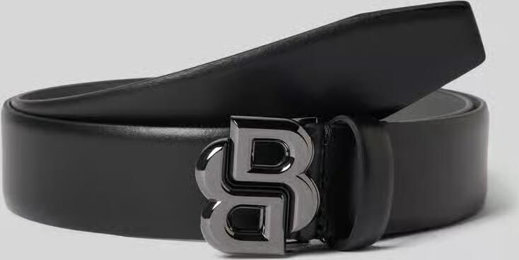 Boss Riem van puur runderleer model 'ICON-G'