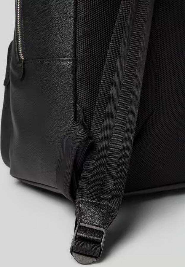 Hugo Boss Zwarte Rits Rugzak Mannen Tassen Black Heren - Foto 2