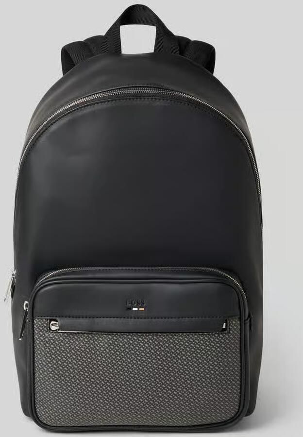 Boss Rugzak met label in reliëf model 'RAY'