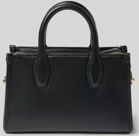 Boss Mini tote bag met labelapplicatie van metaal model 'SANDY'