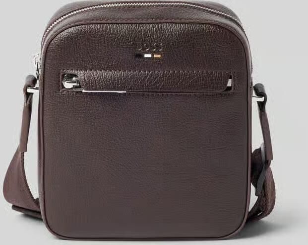 Boss schoudertas met labeldetail - Foto 2