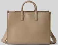 Boss schoudertas met labeldetail model 'Sandy MED Tote'