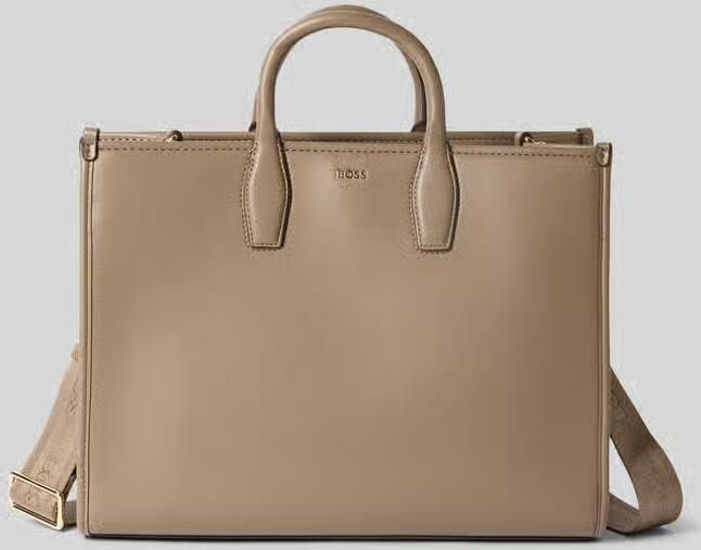 Boss schoudertas met labeldetail model 'Sandy MED Tote' - Foto 2