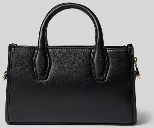 Boss Mini tote bag met labelapplicatie van metaal model 'SANDY' - Foto 4