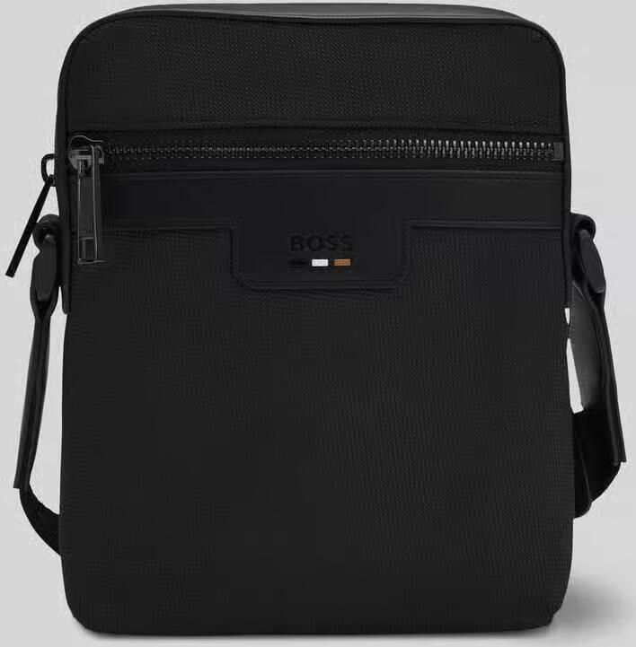Hugo Boss Heren Schoudertas Lente Zomer Collectie Black Heren