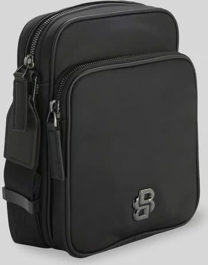 Boss Schoudertas van twill model 'B_ICON_NS CROSSB' - Foto 2