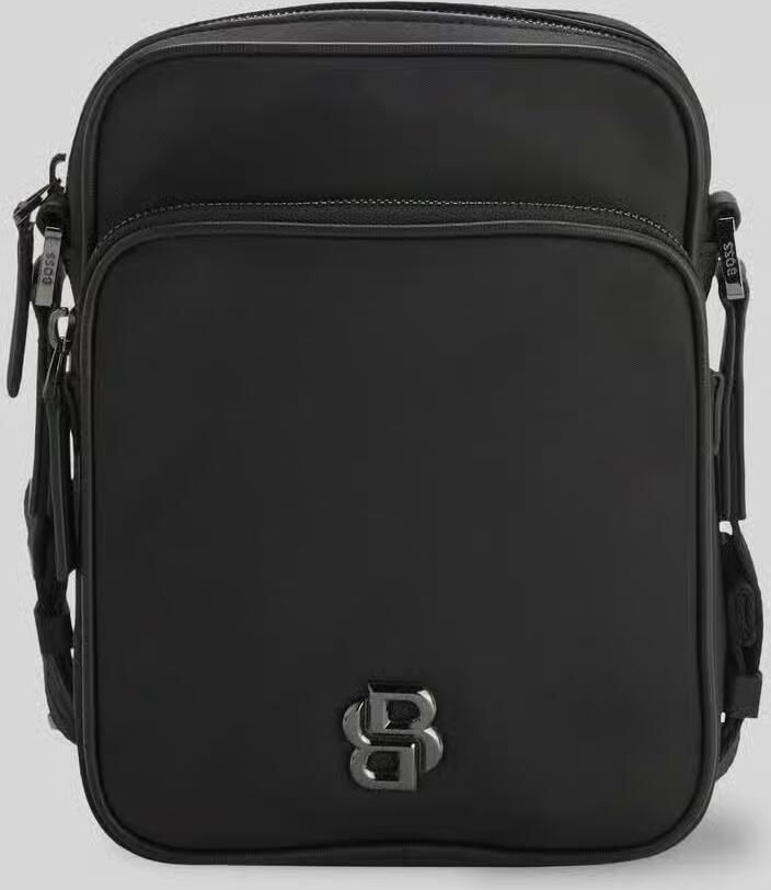 Boss Schoudertas van twill model 'B_ICON_NS CROSSB'