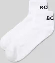BOSS sneakersokken met logo set van 2 wit - Foto 10