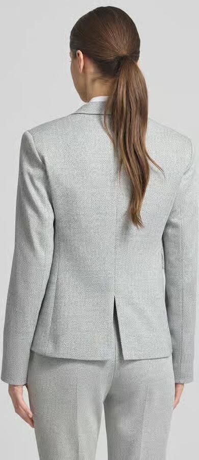 Boss shaped fit blazer met all-over motief Model 'JIA13A'