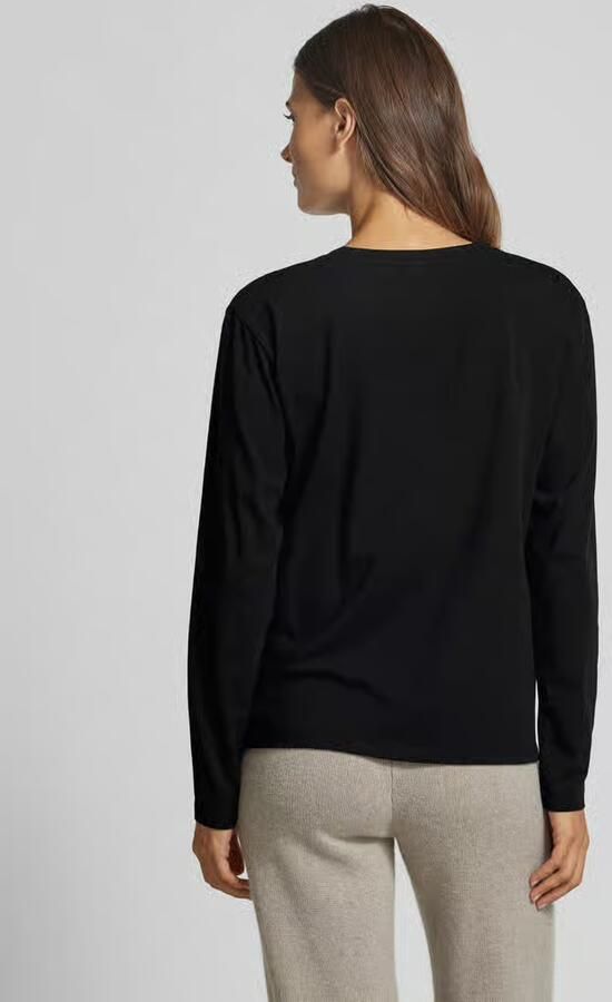 BOSS Shirt met lange mouwen met een ronde hals - Foto 2