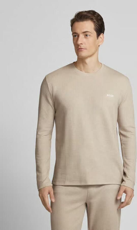 Boss Shirt met lange mouwen en labelstitching - Foto 4