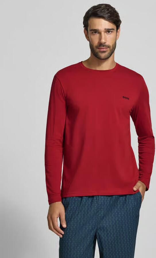 Boss Shirt met lange mouwen met kleine logo-opschrift - Foto 3