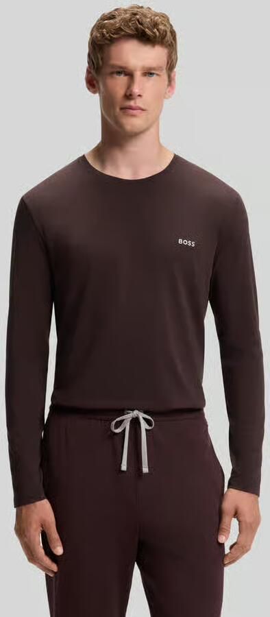 Boss Shirt met lange mouwen met kleine logo-opschrift - Foto 3
