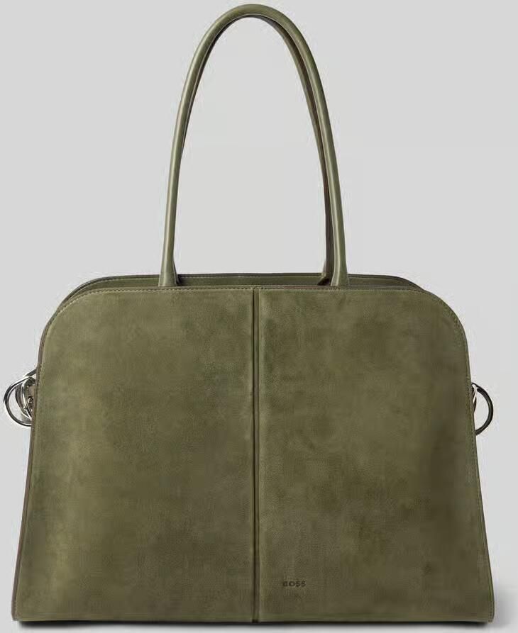 Boss shopper met leergehalte model 'Clarice Tote SU' - Foto 2
