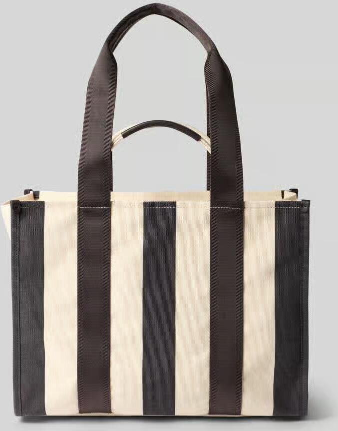Boss shopper met streepmotief model 'SANDY TOTE ST'