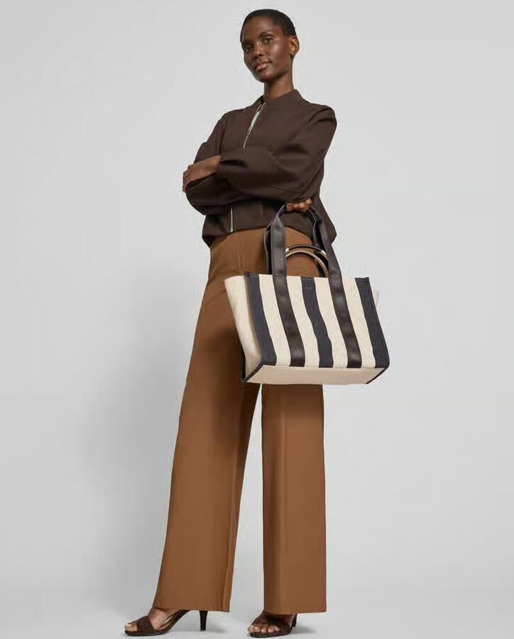 Boss shopper met streepmotief model 'SANDY TOTE ST' - Foto 2