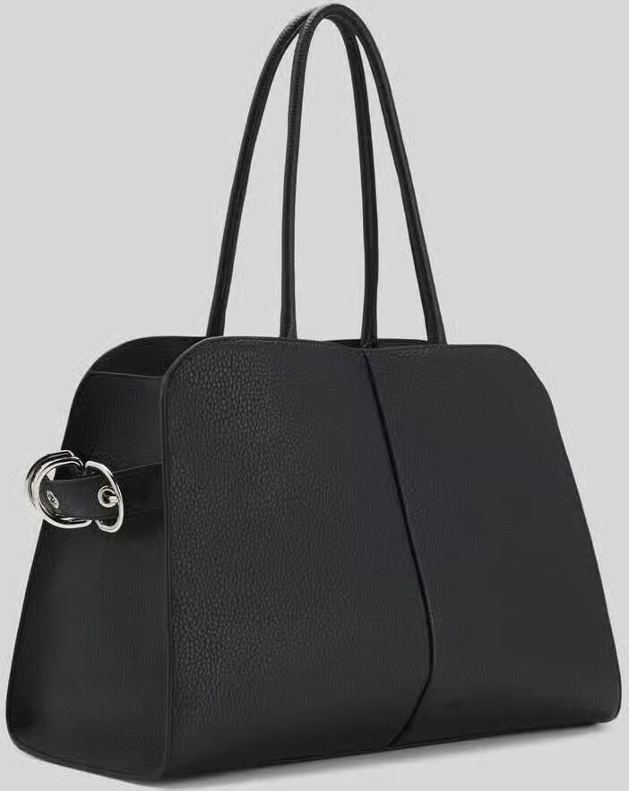 Boss Shopper van echt leer met reliëflogo model 'CLARICE TOTE'