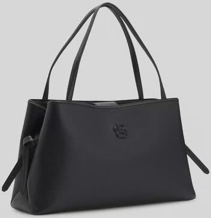 Boss Shopper van kunstleer met reliëflogo