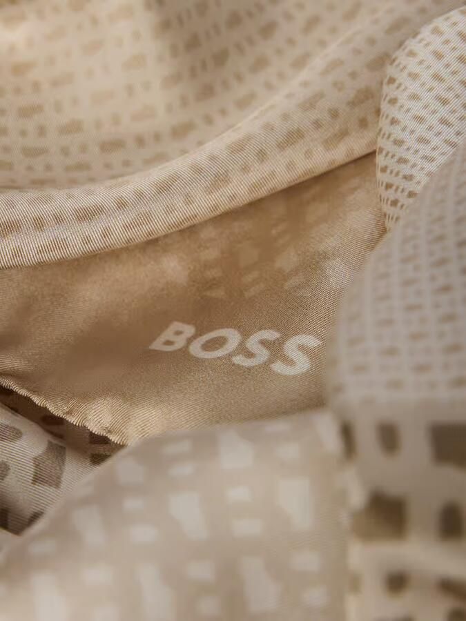 Boss Sjaal van pure zijde model 'LAINY'