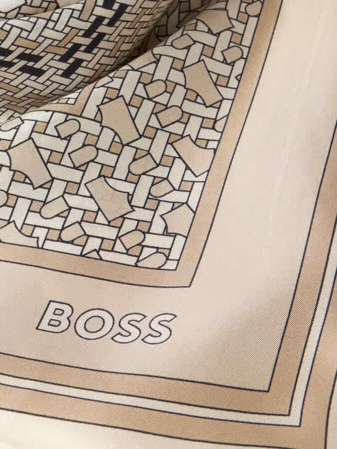 Boss Sjaal van pure zijde model 'LAINY'