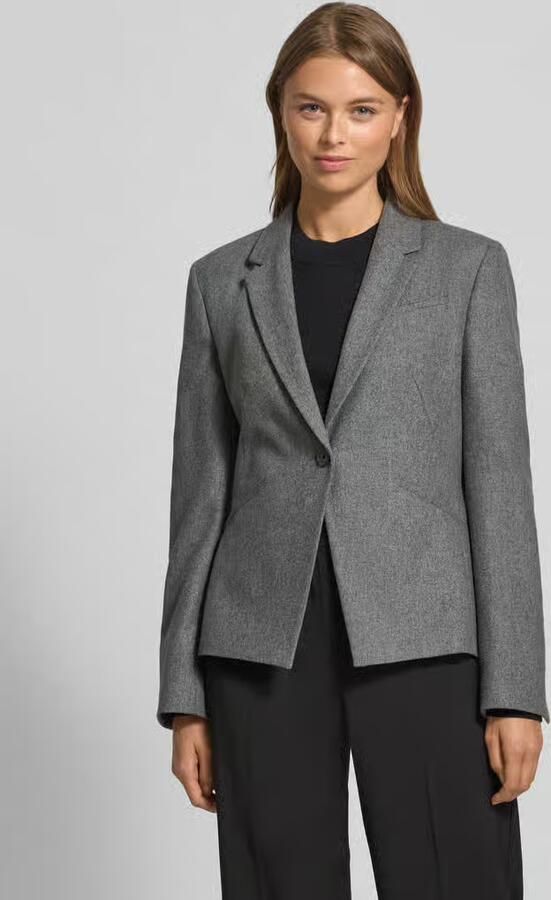 Boss Slim fit blazer van een mix van wol en lyocell model 'JIA9' - Foto 2