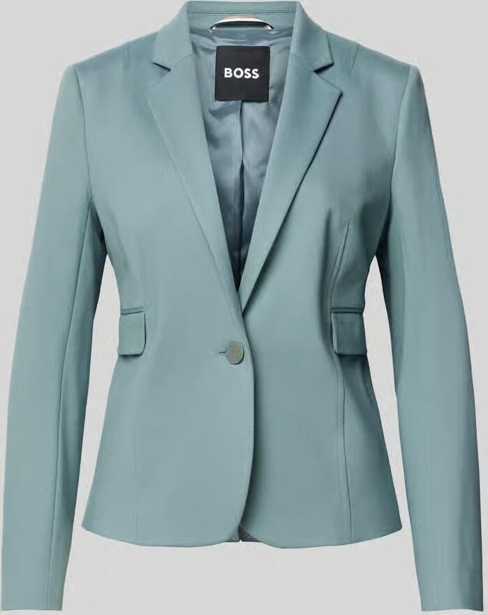 Boss Slim fit blazer van viscosemix model 'JIA14'
