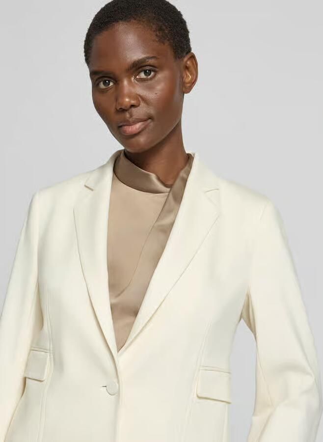 Boss slim fit blazer van viscosemix model 'JIA14'