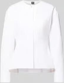 Boss slim fit blouse met lange mouwen van puur katoen model 'BEPLUM'