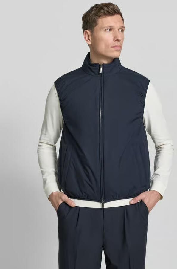 Boss Slim fit bodywarmer in blouson-stijl model 'HANRY-VEST' - Foto 2