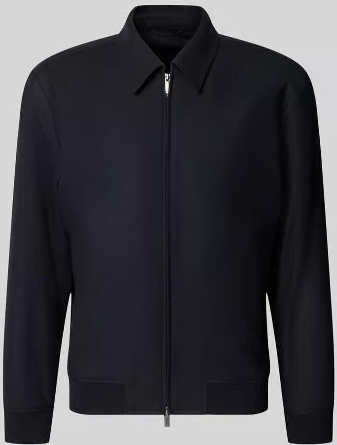 Boss Slim fit bomberjack met scheerwol model 'P-Hanry-BMB-WG-264' - Foto 2