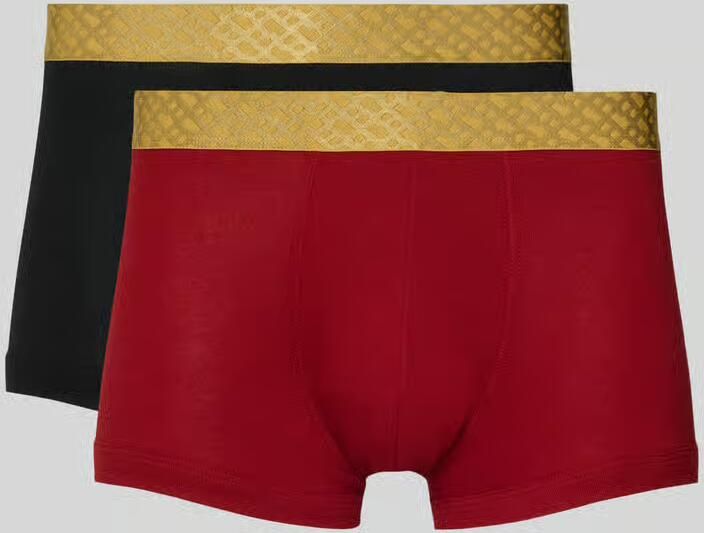 Boss Slim fit boxershort van puur katoen in een set van 2 stuks
