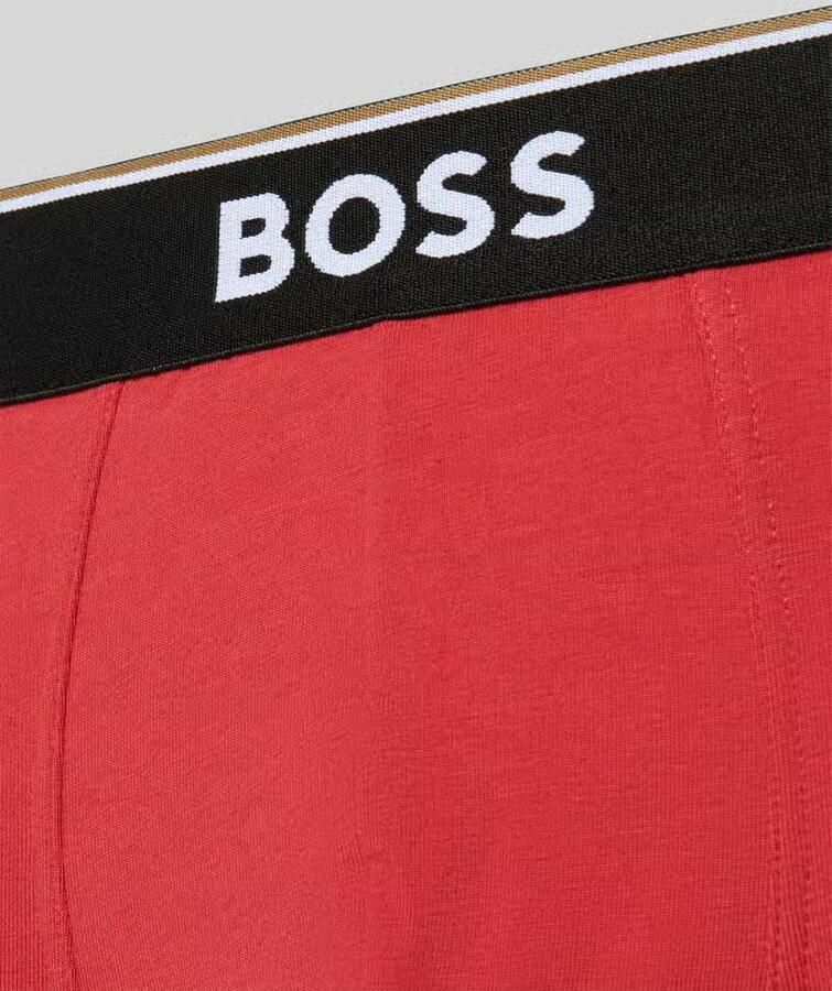 Boss Slim fit boxershorts van katoenmix in set van 3 model 'POWER'