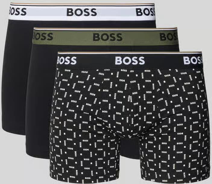 Boss Slim fit boxershorts van katoenmix model 'POWER' - Foto 3