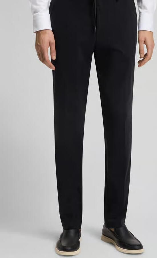 Boss Slim fit broek met stretch model 'GENIUS' - Foto 2