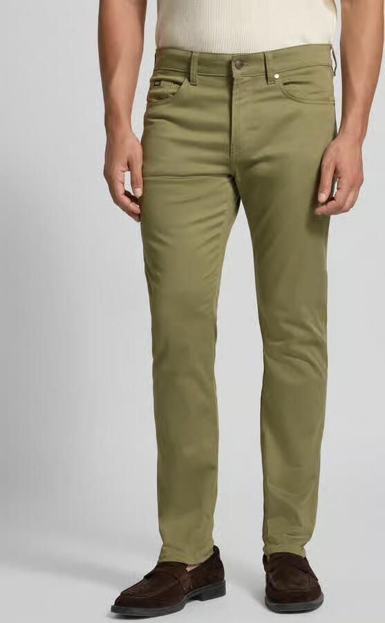 Boss Slim fit broek van katoenmix model 'DELAWARE' - Foto 2