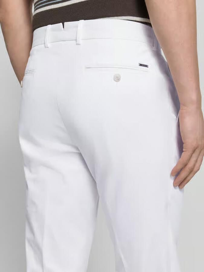 Boss slim fit broek van katoenmix model 'H-GENIUS'