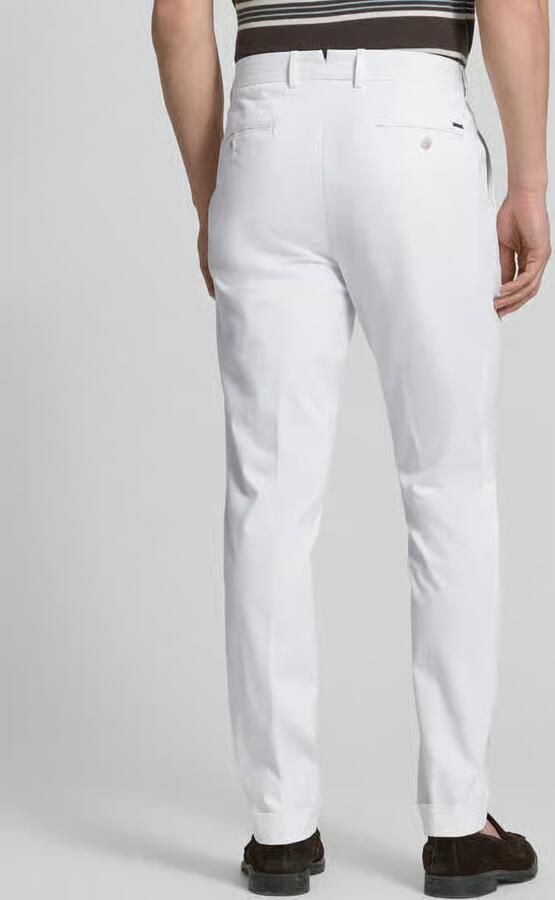 Boss slim fit broek van katoenmix model 'H-GENIUS'