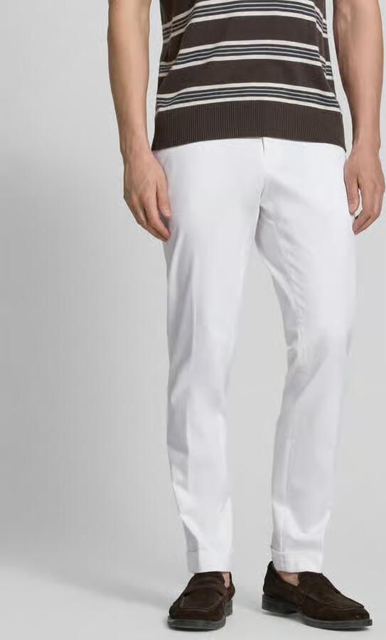 Boss slim fit broek van katoenmix model 'H-GENIUS' - Foto 2