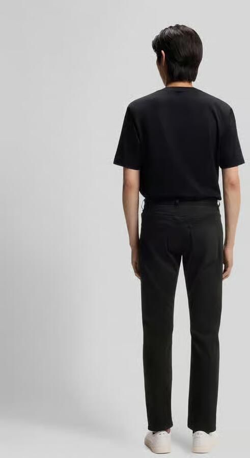 Boss slim fit broek van viscosemix in 5-pocketmodel model 'P-DELAWARE5' - Foto 3