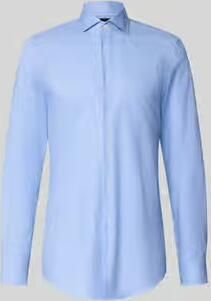 Boss Slim fit businessoverhemd met extra lange mouw model 'HANK'