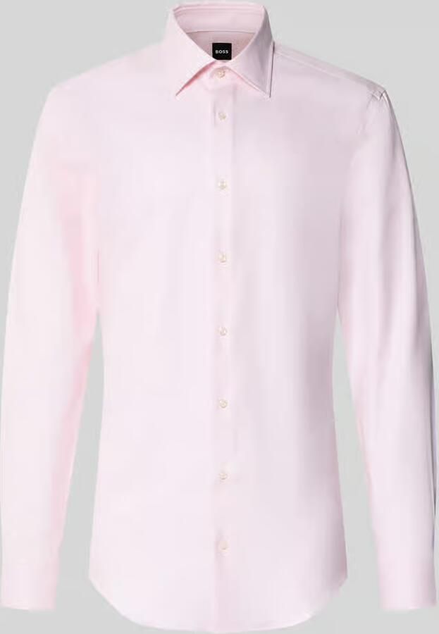 Boss Slim fit businessoverhemd met extra lange mouw model 'HANK' - Foto 2