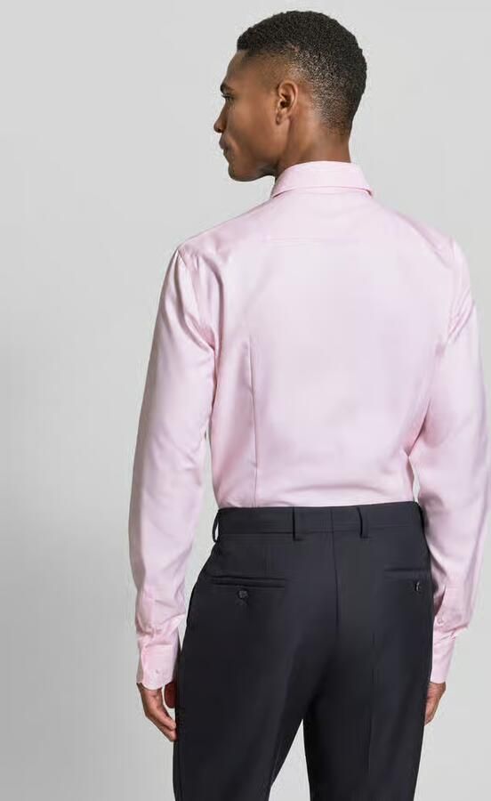 Boss Slim fit businessoverhemd met extra lange mouw model 'HANK' - Foto 2
