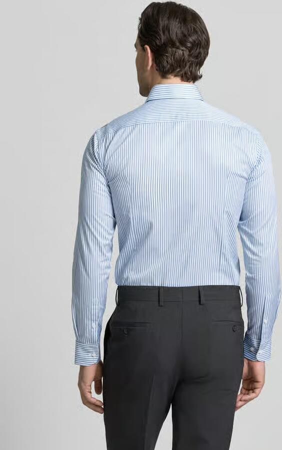 Boss Slim fit vrijetijds overhemd van 100% katoen model 'HANK'