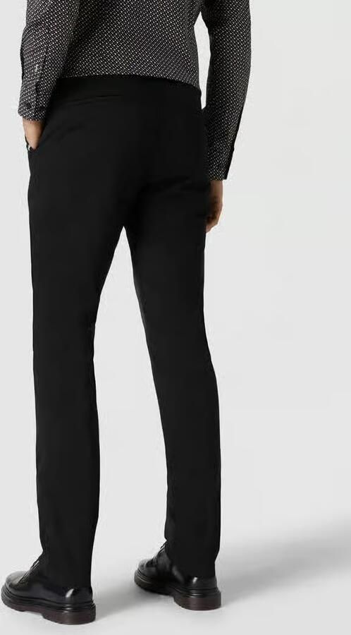 Boss Slim fit chino met stretch model 'Rice'