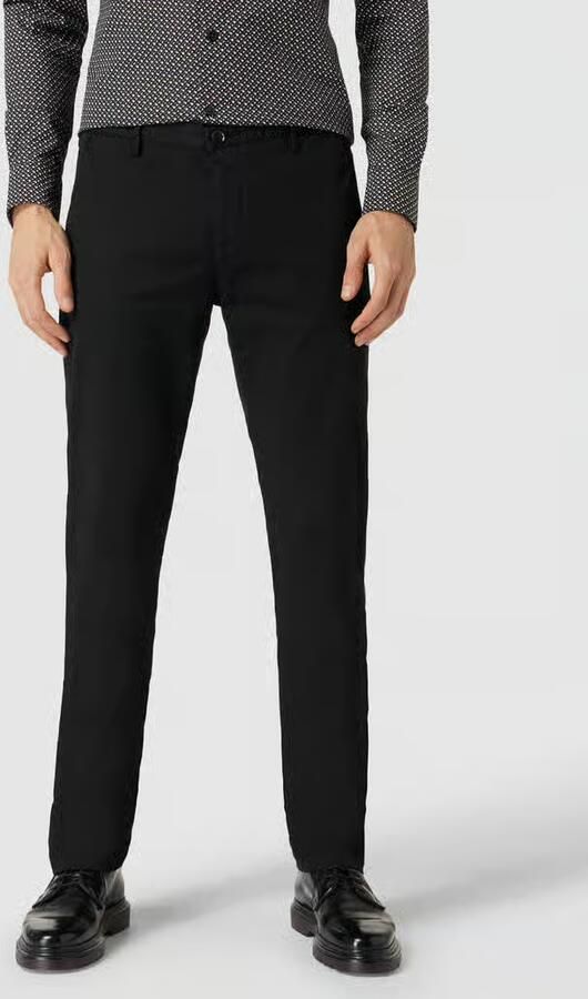 Boss Slim fit chino met stretch model 'Rice' - Foto 2
