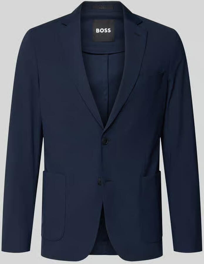 Boss Slim fit colbert met reverskraag model 'P-HANRY-J-WG-233' - Foto 2