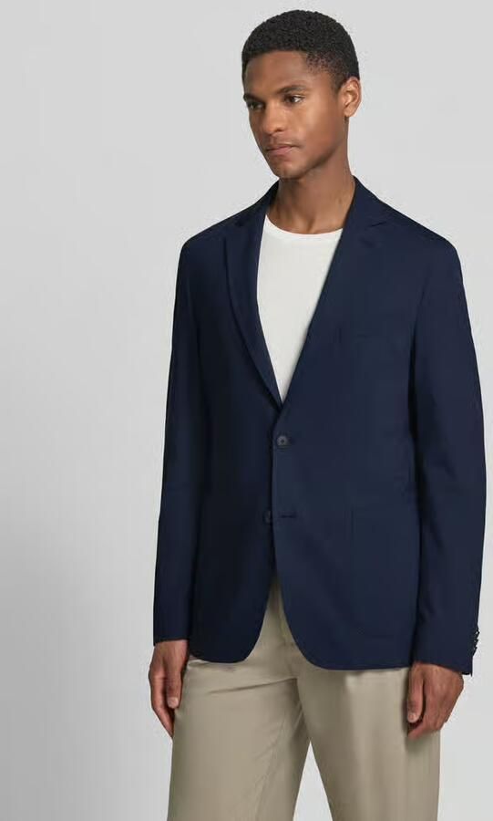 Boss Slim fit colbert met reverskraag model 'P-HANRY-J-WG-233' - Foto 3