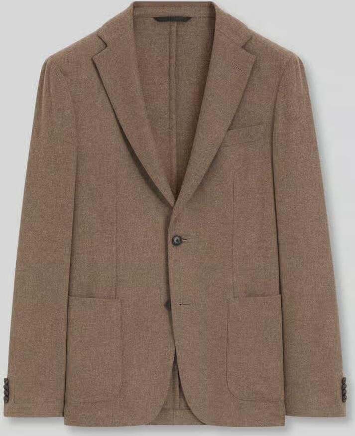 Boss Slim fit colbert met scheerwol model 'P-Hanry-WG-264'